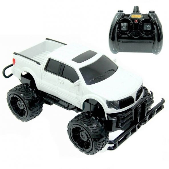 Sunman Işıklı Uzaktan Kumandalı Big Foot Usb Şarjlı Pick Up Araba 34 cm. 1:14 ürün görseli 1