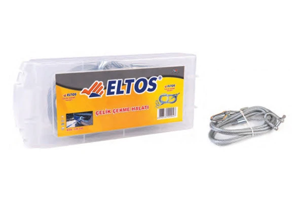 Eltos Çelik Çekme Halatı 6-8 mm 3,5 mt ürün görseli 1