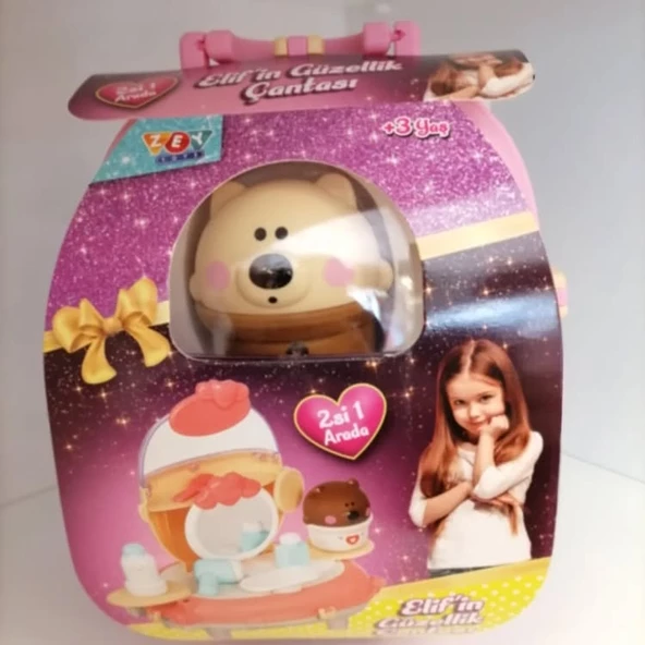 ZeyToys Elifin Sırt Çantalı  Güzellik Seti ZEY2039 ürün görseli 1