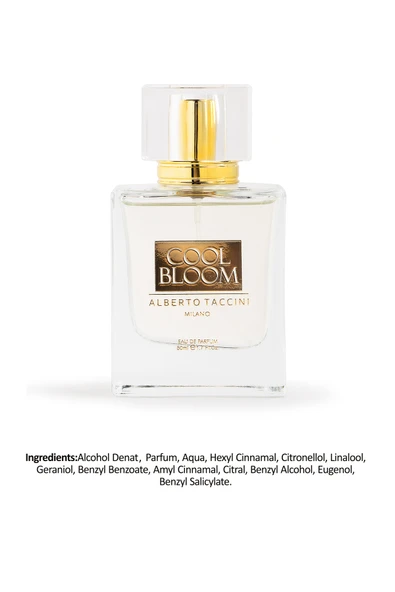 Alberto Taccini Cool Bloom EDP Kadın Parfümü 50 ML - Resim 10