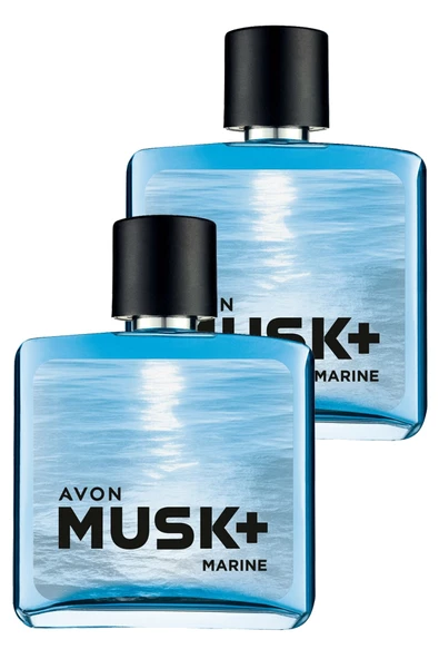 Musk Marine Erkek Parfüm Edt 75 Ml. İkili Set ürün görseli 1