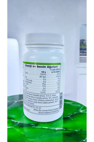 Herbalife Limon Aromalı Çay 50gr - Resim 4