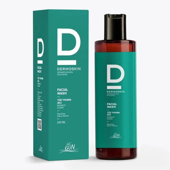 Dermoskin Acnegun Yüz Yıkama Jeli 200 ml ürün görseli 1