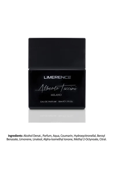Alberto Taccini Limerence EDP Erkek Parfümü 50 ML - Resim 10