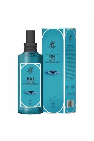 REBUL 125ml Aqua Spreyli Kolonya Pet ürün görseli 1