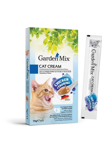 Gardenmix Tavuk + Taurin Kedi Ödül Maması 15 gr x 5 Adet ürün görseli 1