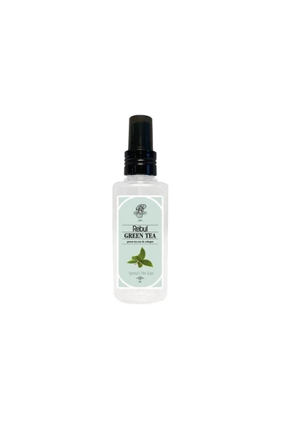 REBUL Spreyli Pet Şişe Kolonya 125 ml - Green Tea ürün görseli 1