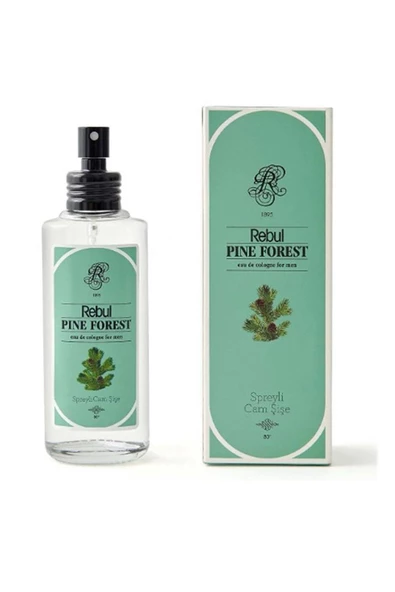 REBUL Pine (ÇAM ORMANI) 125 ml Pet Şişe Sprey Kolonya 80° ürün görseli 1
