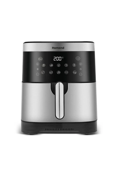 HOMEND Airfryday Inox 2512H XXXL Dokunmatik Ekran 10 Programlı ürün görseli 1
