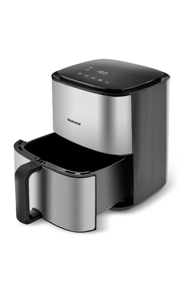 HOMEND Airfryday 2506h 4.2l Inox Airfryer ürün görseli 1