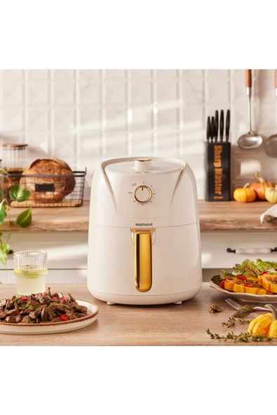 HOMEND Airfryday 2505h 8 Farklı Programlı, 4,3l Yağsız Fritöz ürün görseli 1