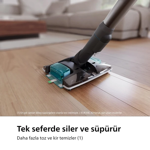 Philips Aqua Plus XC8057/01 Şarjlı Dikey Süpürge - Resim 3
