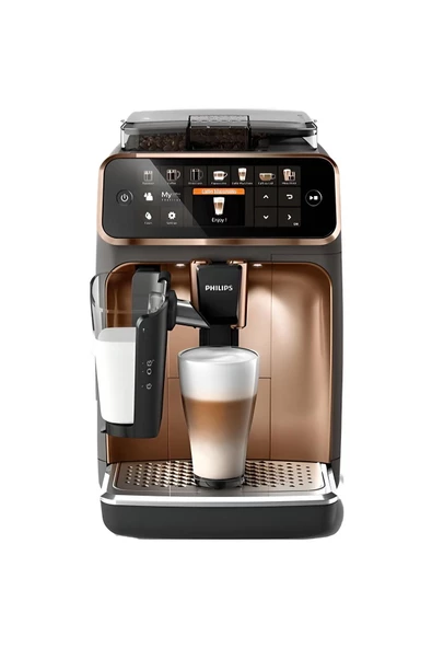 Philips EP5144/70 Tam Otomatik Kahve ve Espresso Makinesi Siyah ürün görseli 1