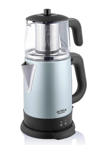 Arnica Demli Stil IH33203 Cam Demlikli Çay Makinesi Mint ürün görseli 1