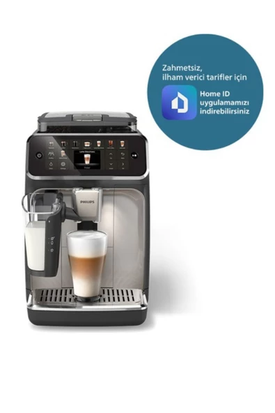 Philips VPM 1,8 Litre , EP5547 5500 Serisi Tam Otomatik Espresso Makinesi, 230 W , Siyah ürün görseli 1