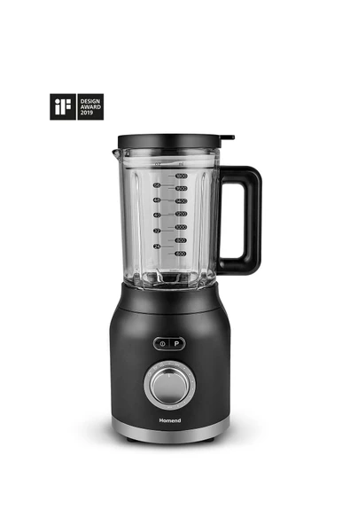 HOMEND Artfood 4925h Profesyonel Blender Siyah ürün görseli 1