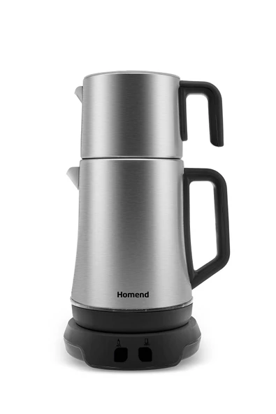 HOMEND Royaltea Elegant 1775h Konuşan Çay Makinesi Inox Siyah ürün görseli 1