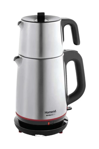 HOMEND 1741 RoyalTea İnox Çay Makinesi ürün görseli 1