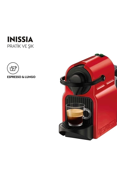 Nespresso Inissia C40 Kahve Makinesi C 40 (hediye Kapsül Yoktur) ürün görseli 1