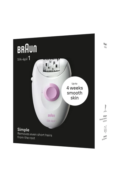 Braun Silk-epil 1 1-000 Epilatör - Resim 6