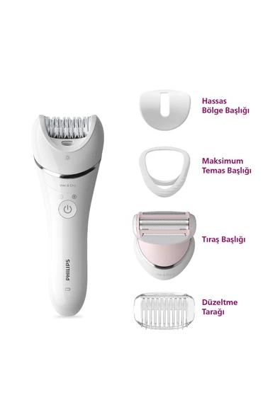 Philips 8000 Serisi BRE710/05 Islak Kuru Epilatör ürün görseli 1