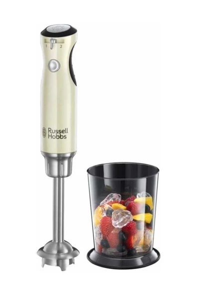 RUSSELL HOBBS 25232-56 Retro El Blender - Krem ürün görseli 1