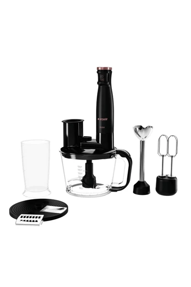 Arçelik Rhb 6050 S Resital Siyah 1500 W Blender Seti ürün görseli 1