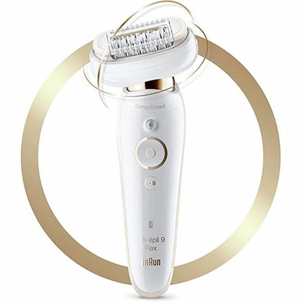 Braun Silk-épil 9 Flex 9001 Kablosuz, Islak&kuru Epilatör + Seyahat Çantası ürün görseli 1