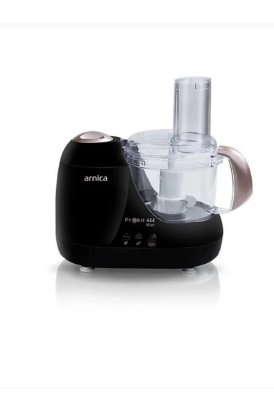 Arnica GH21031 Prokit 444 Mini Mutfak Robotu Siyah Rose ürün görseli 1