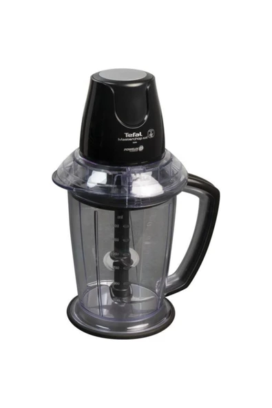 TEFAL Mb4708 Masterchop Powelix Maxi 4 Bıçaklı Rondo ve Doğrayıcı 500 W Siyah - 9100029453 ürün görseli 1