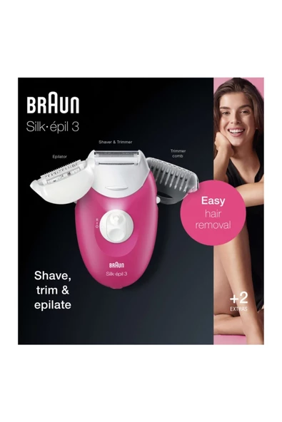Braun Silk Epil 3 3410 Epilatör / Epilasyon - Resim 6