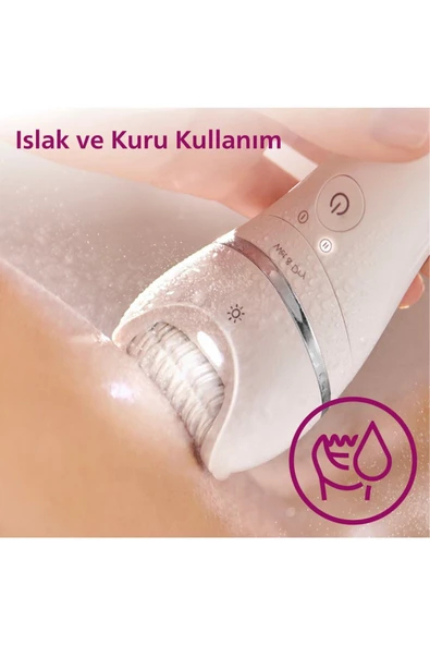 Philips 8000 Serisi BRE720/05 Islak Kuru Epilatör - Resim 6