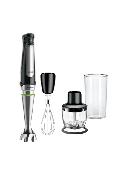 Braun Mq7025x Multıquıck 7 Serisi El Blender Seti (1000 Watt-siyah) ürün görseli 1