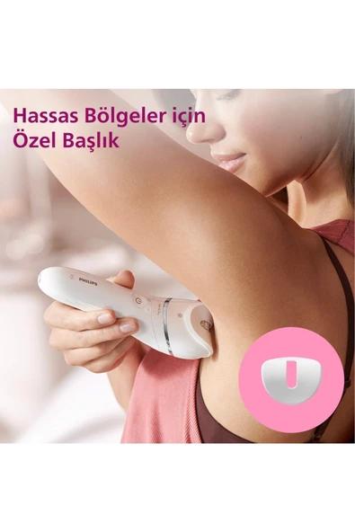 Philips 8000 Serisi BRE720/05 Islak Kuru Epilatör - Resim 5