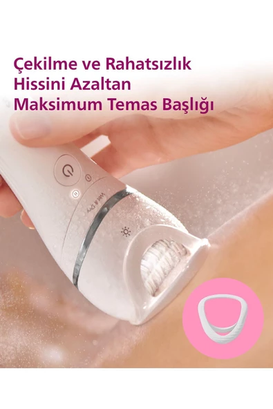 Philips 8000 Serisi BRE710/05 Islak Kuru Epilatör - Resim 8