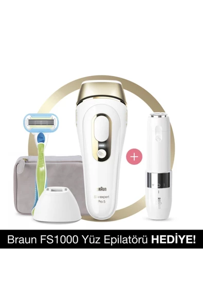 Braun Silk·expert Pl5129 Yeni Nesil Ipl 400.000 Atımlı+ Fs 1000 Mini Düzeltici ürün görseli 1