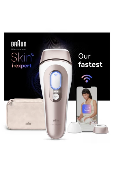 Braun IPL Skin i·expert, Evde Tüy Alma, Ücretsiz Uygulama, Çanta, Gillette Venus, 2 Başlık, PL7147 ürün görseli 1