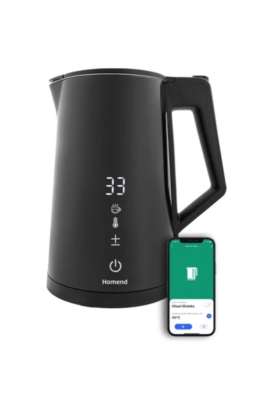 HOMEND SMART HEATROW 1616H DOKUNMATIK XL SU ISITICI (WI-FI ILE KONTROL) ürün görseli 1