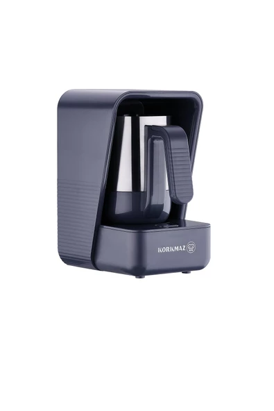 KORKMAZ A863-01 Moderna Gri/satin Kahve Makinesi ürün görseli 1