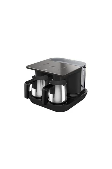 Beko Tkm 8961 A Keyf Antrasit Çelik İkili Türk Kahve Makinesi ürün görseli 1