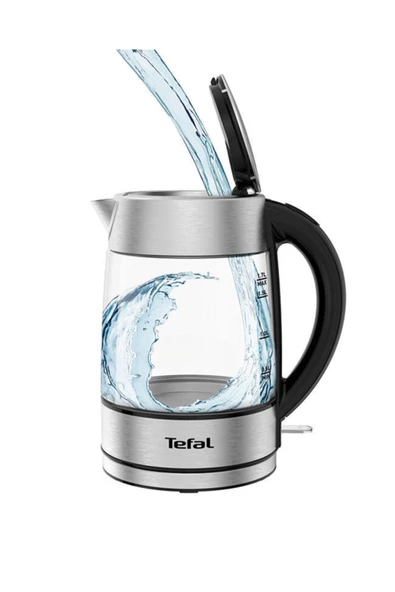 TEFAL Işıklı Cam Kettle Su Isıtıcısı 1,7 Litre - Yeni Seri ürün görseli 1