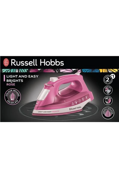 RUSSELL HOBBS 25760-56 Light & Easy Ütü - Pembe ürün görseli 1