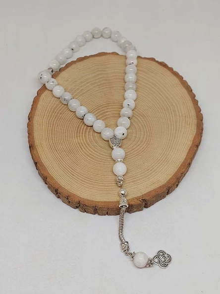 Ay Taşı 33lük Tesbih 10mm (9338) - Resim 4