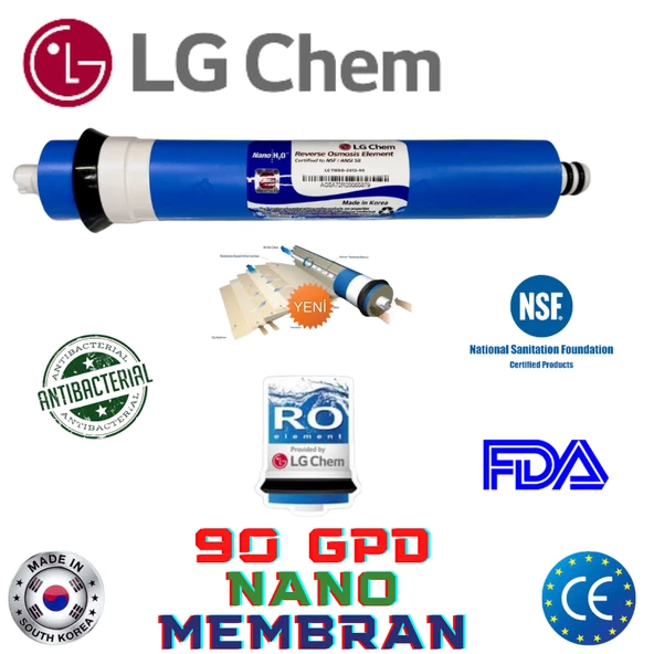 LG Chem 90 GPD NANO MEMBRANE SU ARITMA CİHAZLARI İÇİN ürün görseli 1