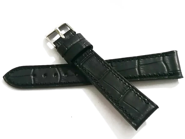 Fado&Her Saate Uyumlu Hakiki  Deri Saat Kordonu 18   mm  (41) siyah ürün görseli 1