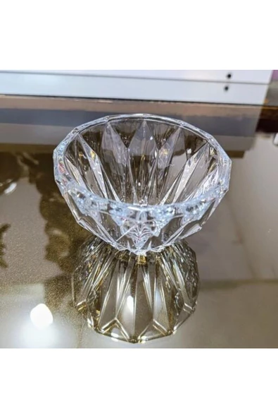 Kristal Cam Kase 6 Adet  ağız çapı 11 cm ürün görseli 1