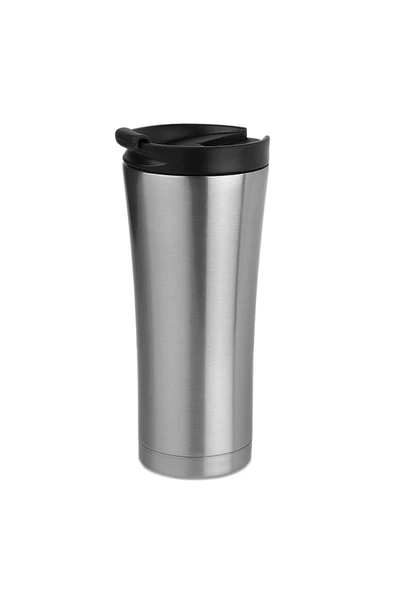 380 ML Çelik Çift Katlı Mug Termos Flip Kapak - Resim 3
