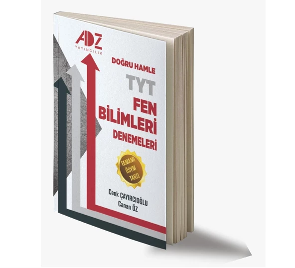 TYT  Fen Bilimleri Branş Denemeleri - 112 Sayfa - 400 Soru -Kimya-Biyoloji-Fizik ürün görseli 1