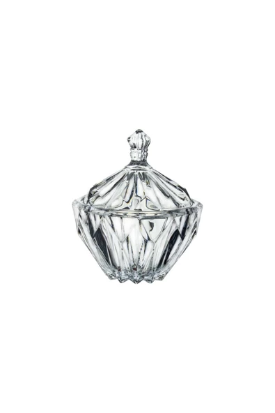 Kristal Kapaklı Şekerlik Kase 18 cm ağız çapı ürün görseli 1