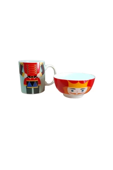 Kurşun asker Temalı Yılbaşı Kupa & Kase Seti - Resim 6